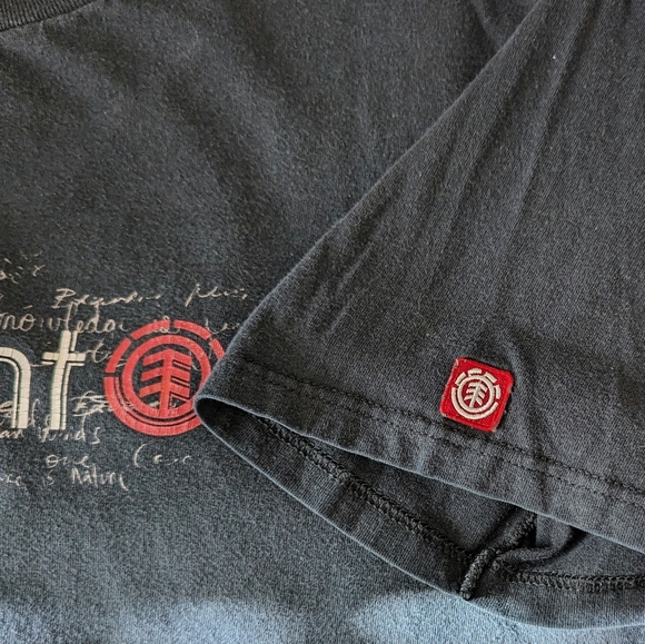 Element brand T-shirt, XL, black - Picture 4 of 5
